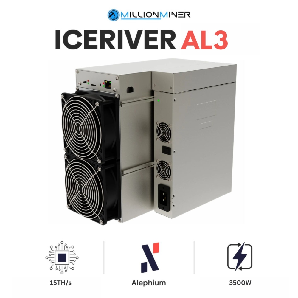 IceRiver AL3 - 15TH/s ALEPHIUM Miner ALPH Miner