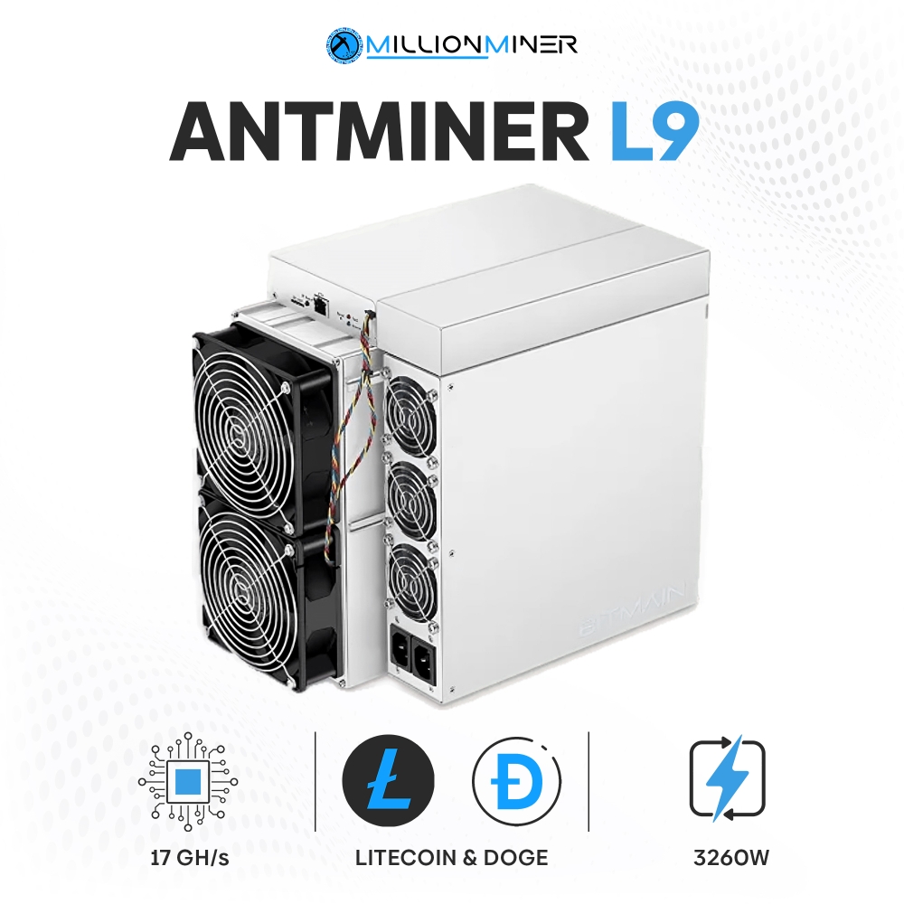 Bitmain Antminer L9 (17Gh) Scrypt (DOGE/LTC) Miner