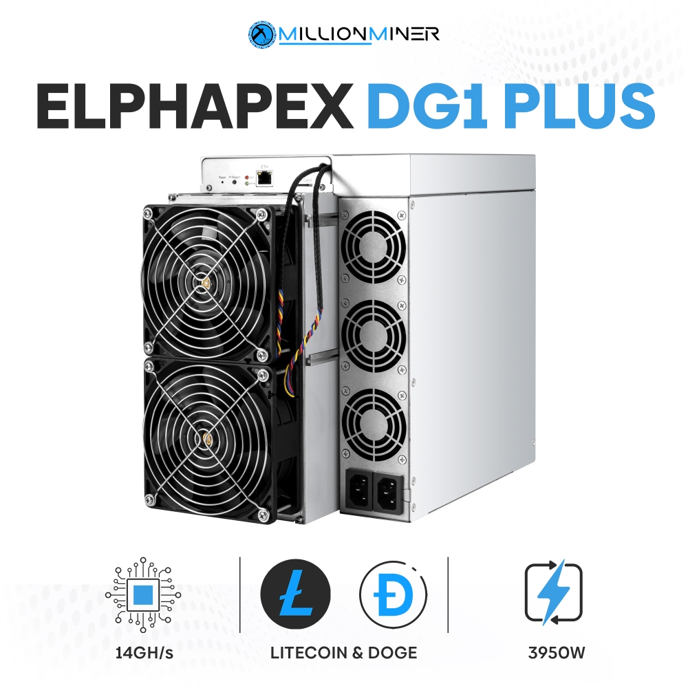 Elphapex DG1 PLUS 14G (14000 MH/s) Scrypt New